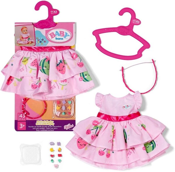 Baby born - Dress with Pinplay 43cm