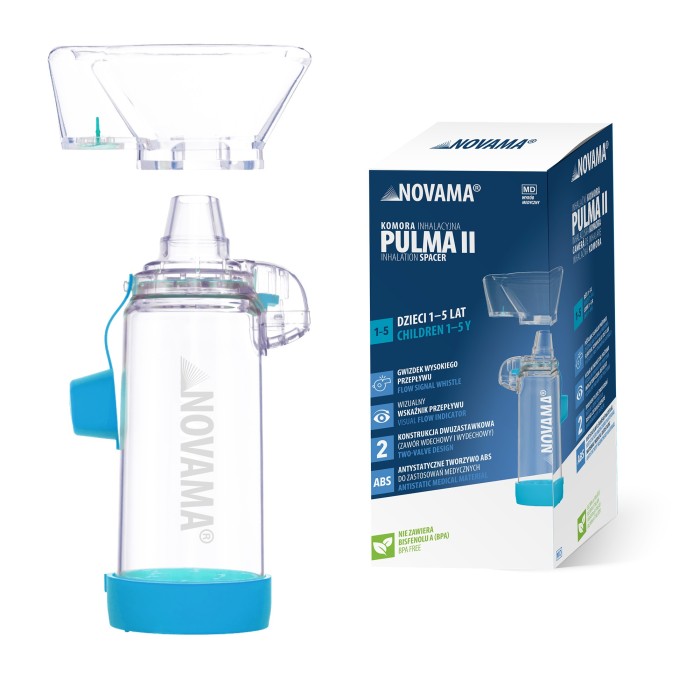 Novama Pulma II, komora inhalacyjna dla dzieci, 1-5 lat