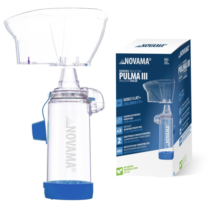 Novama Pulma III, komora inhalacyjna dla dzieci, od 5 lat