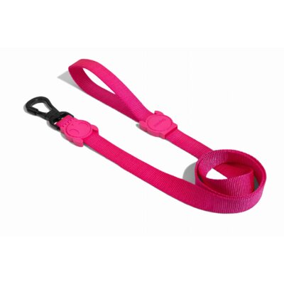 Smycz ZEE DOG S (120 x 1.5 cm) Różowy