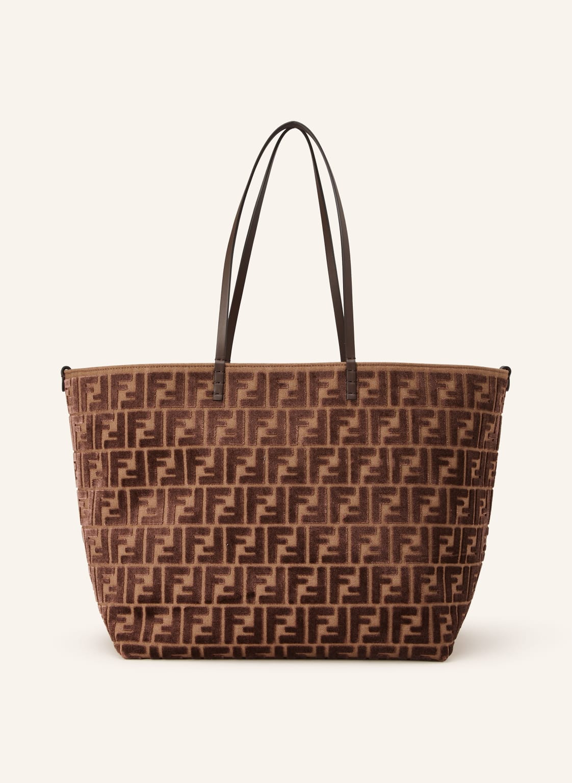 Fendi Torba Shopper Z Saszetką braun