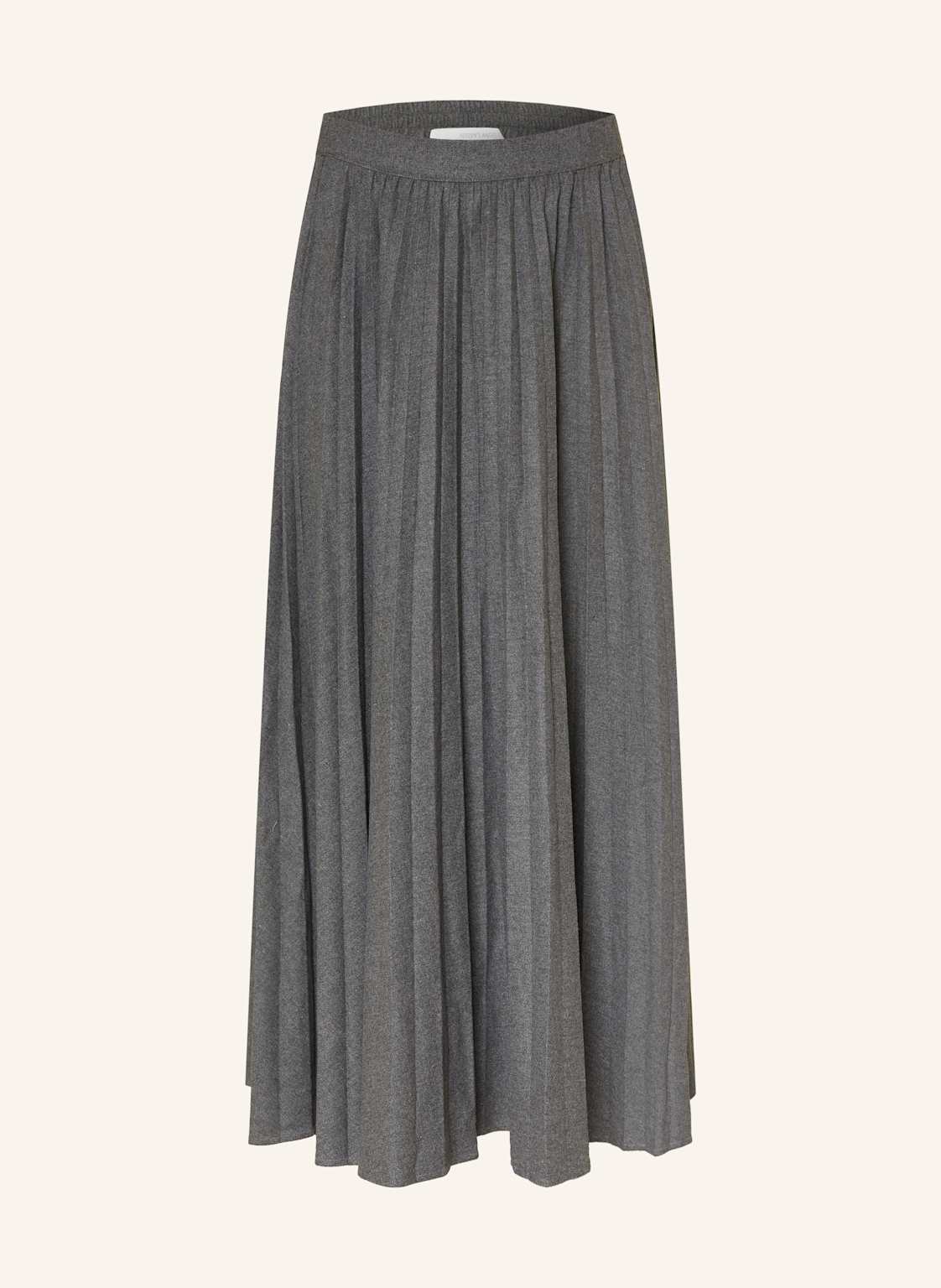 Herzen's Angelegenheit Plisowana Spódnica grau