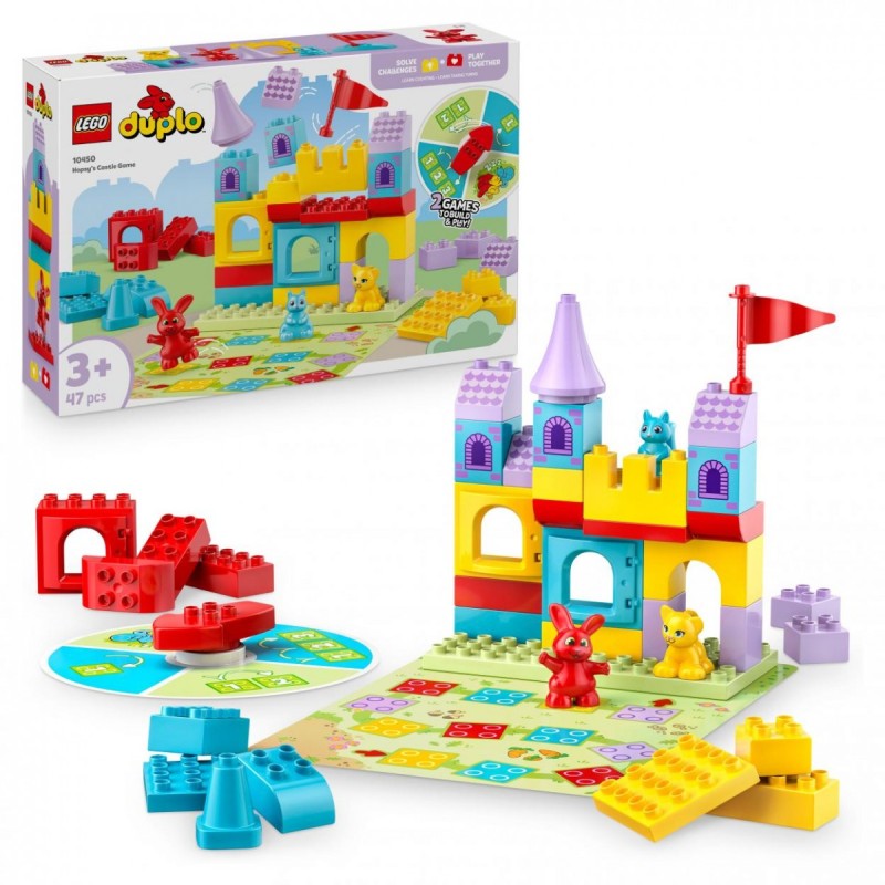LEGO DUPLO 10450 (3szt) Gra zamek hopsy