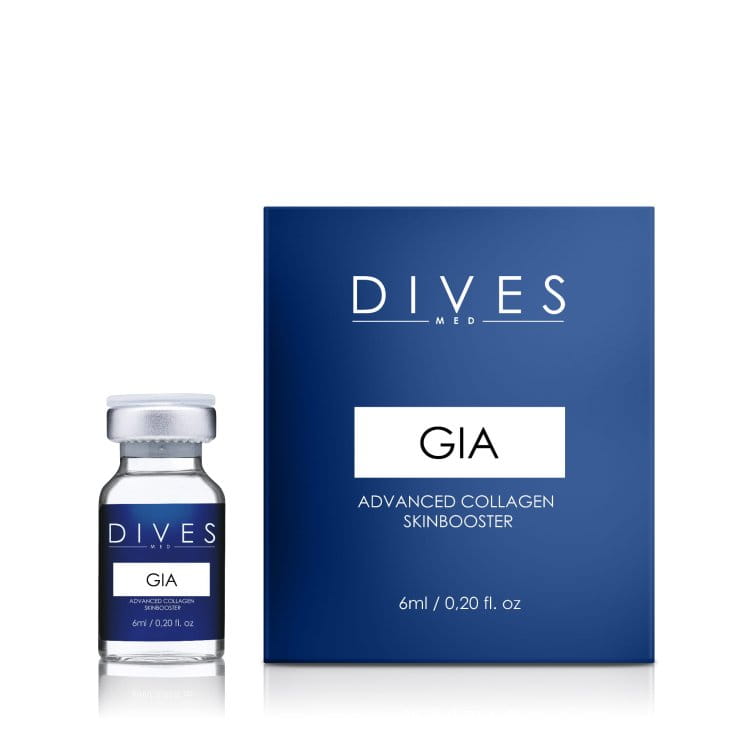 Dives Med GIA Skinbooster 1x6ml skinbooster do mezoterapii skóry twarzy 6ml