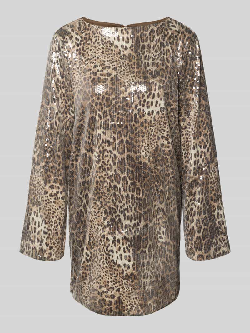 Sukienka mini z cekinowym obszyciem model ‘JESSY’