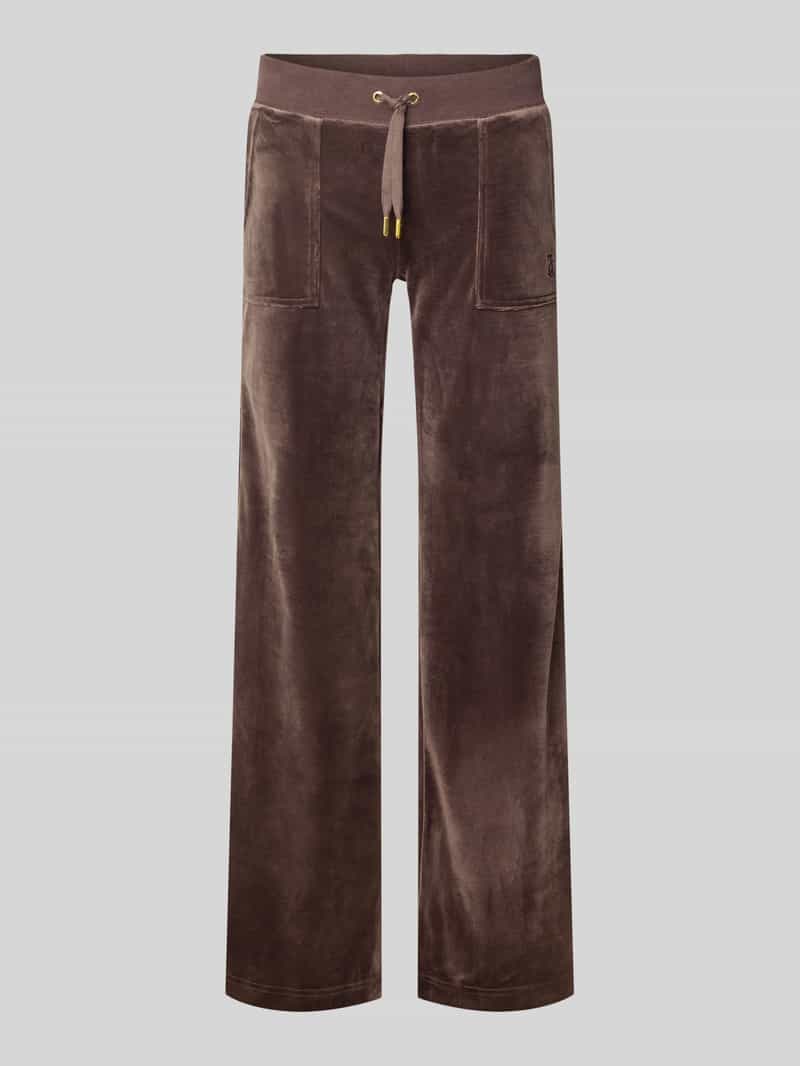 Spodnie dresowe z elastycznym pasem model ‘Layla’