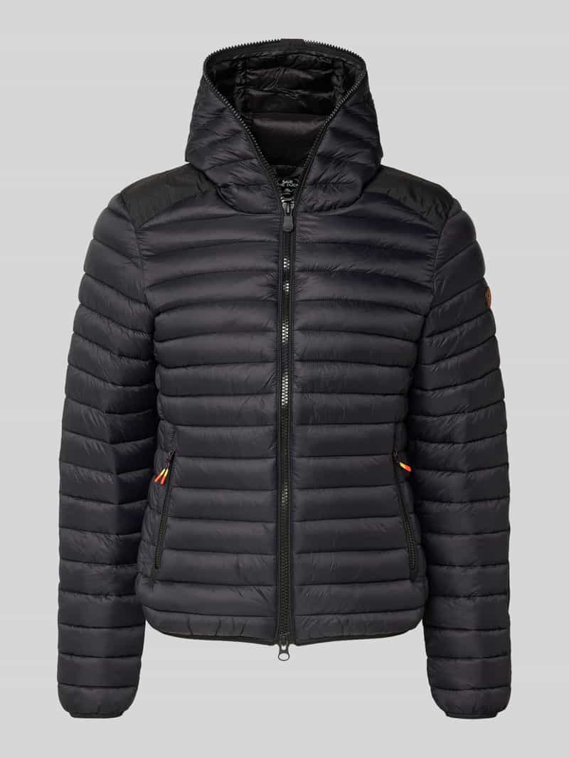 Kurtka pikowana z zamkiem błyskawicznym dwustronnym model ‘JELEP’