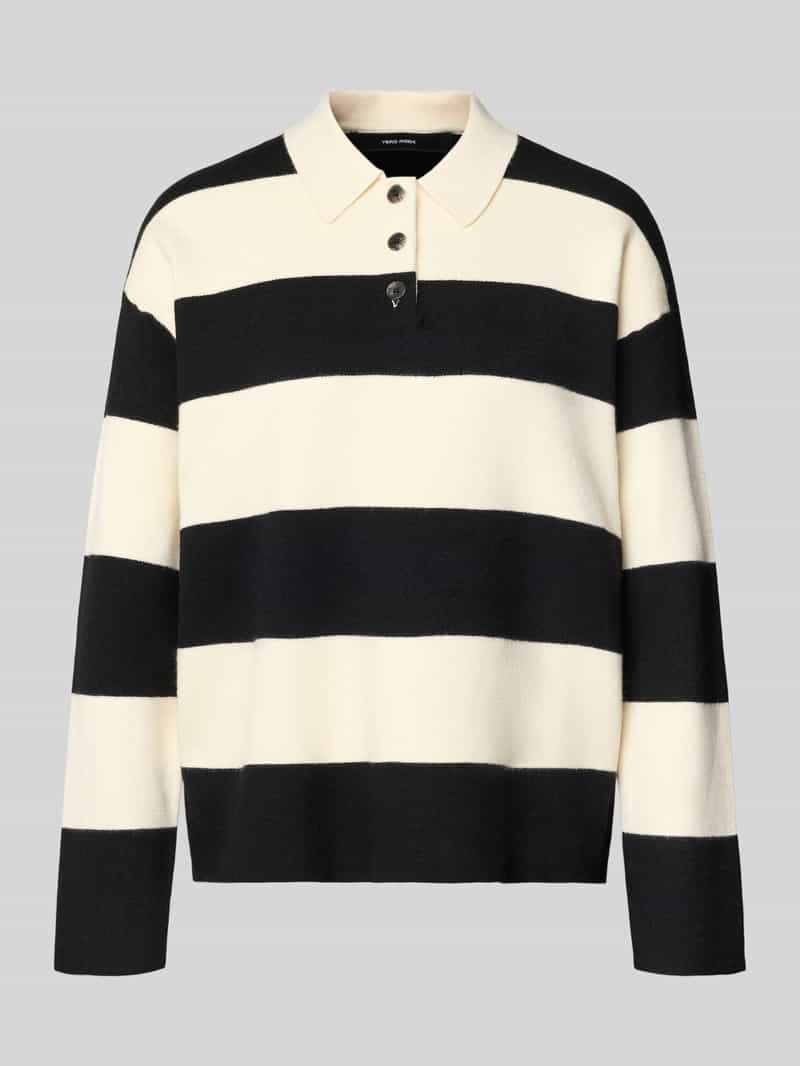 Sweter z dzianiny o kroju regular fit z mieszanki wiskozy model ‘SABA’