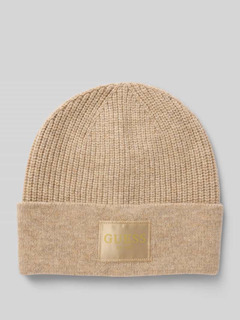Czapka beanie z domieszką kaszmiru model ‘BRENTON’