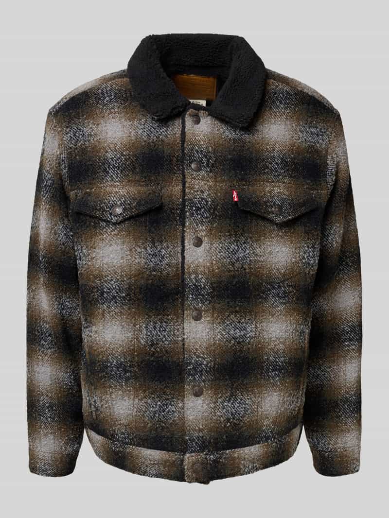 Kurtka koszulowa z listwą guzikową model ‘James’