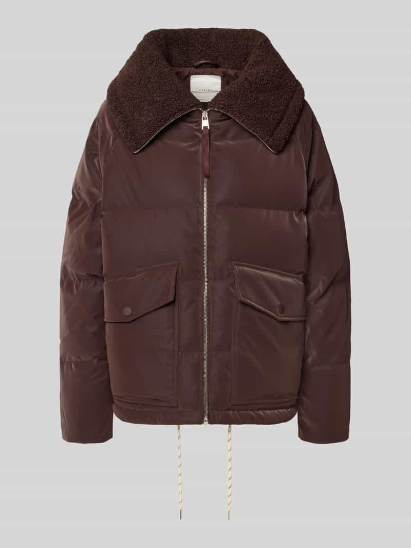 Kurtka puchowa z kieszeniami z patką model ‘ROSEVILLE’