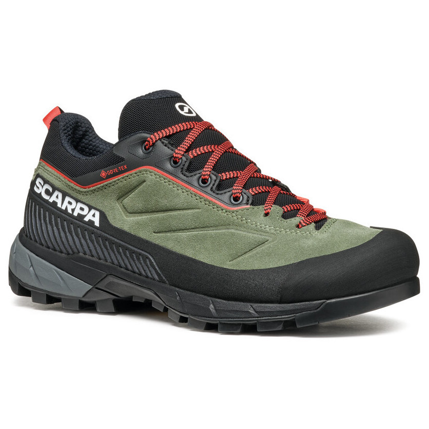 Damskie buty turystyczne Scarpa Rapid Xt Gtx Wmn Rozmiar butów (UE): 40,5 / Kolor: zielony/czerwony