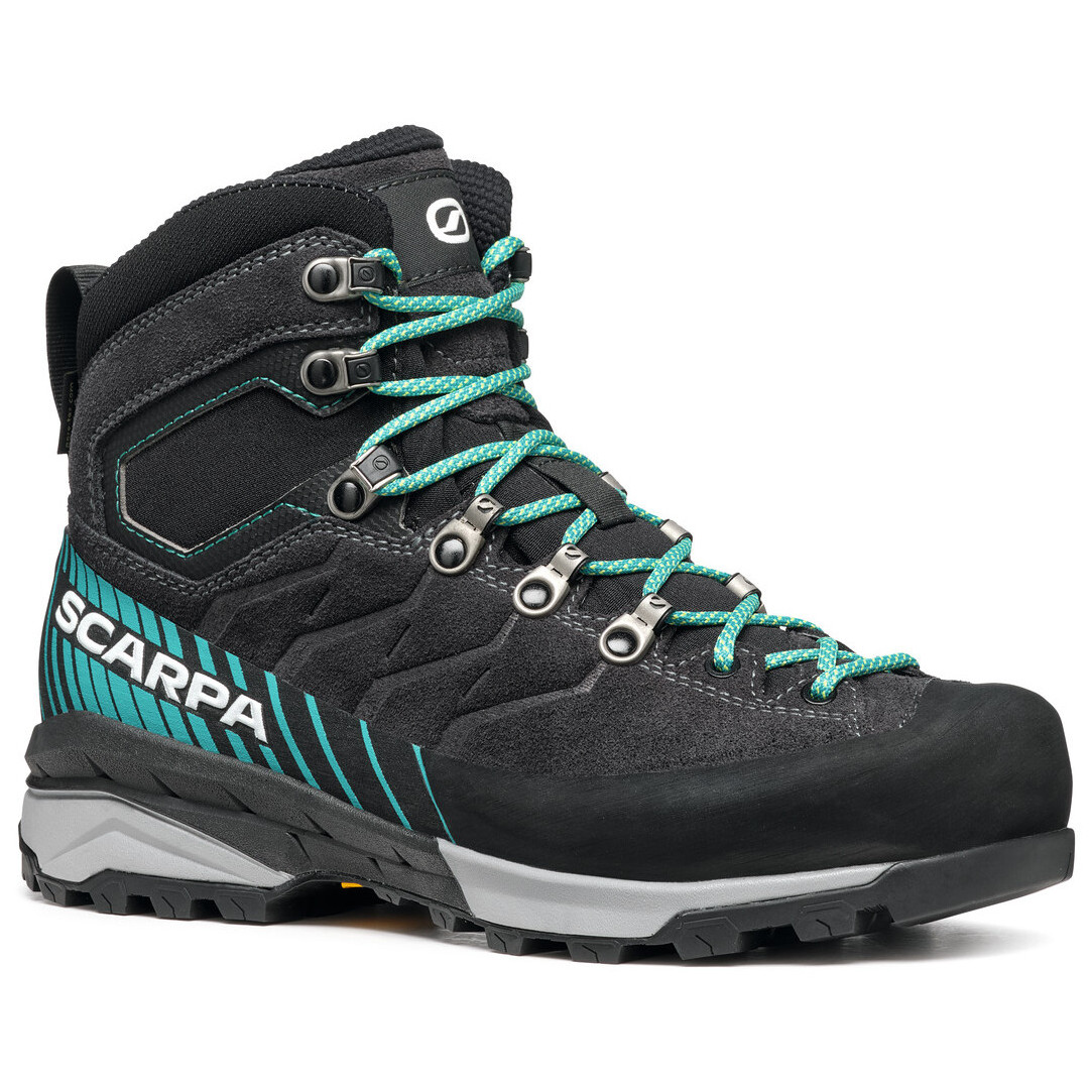 Damskie buty turystyczne Scarpa Mescalito Trk Gtx Wmn Rozmiar butów (UE): 37,5 / Kolor: czarny/niebieski