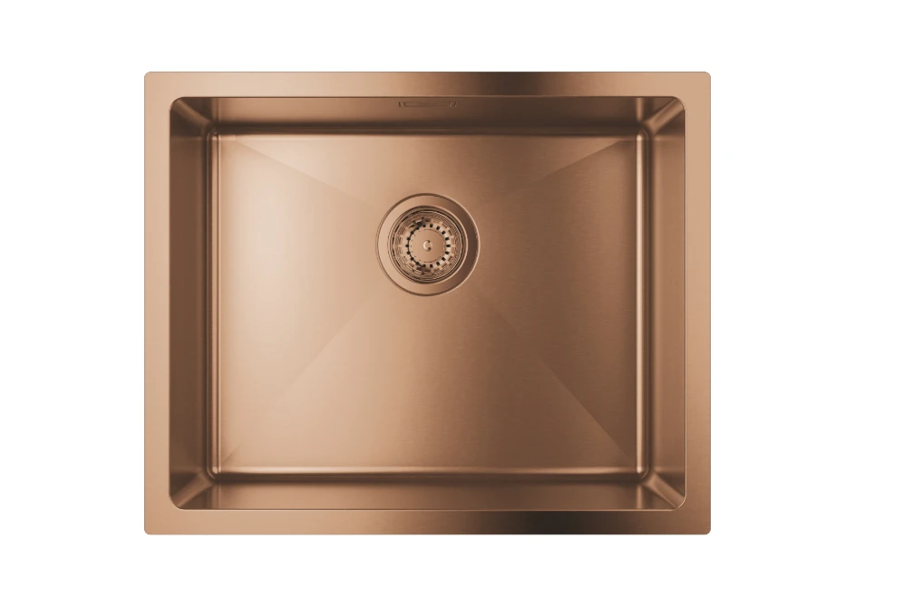 Zlewozmywak stalowy GROHE K700U Brushed warm sunset 31574DL1