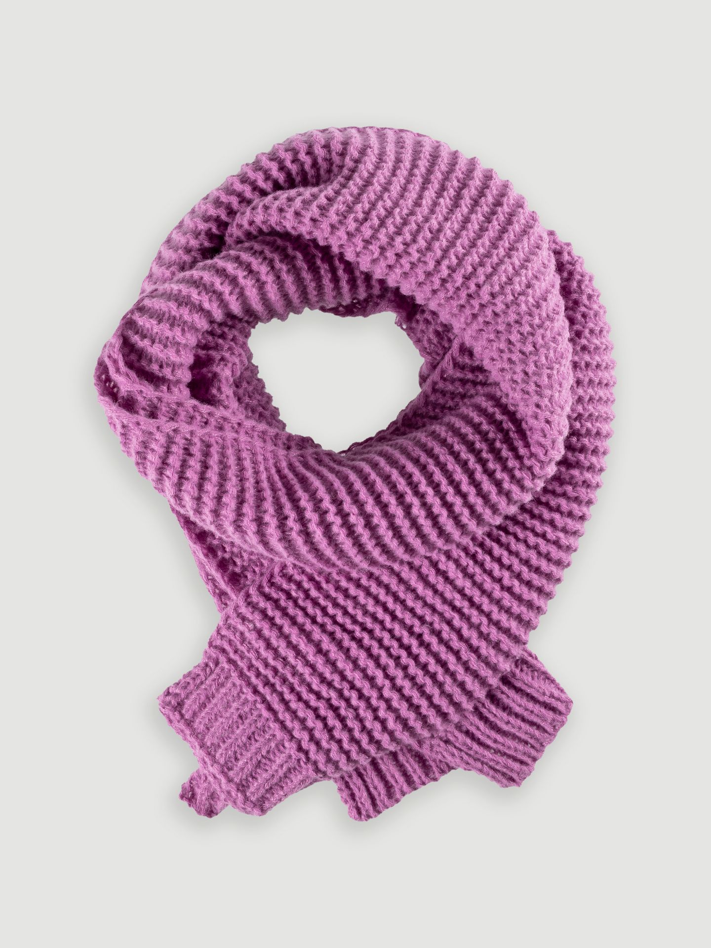 Komfortowy fioletowy szalik