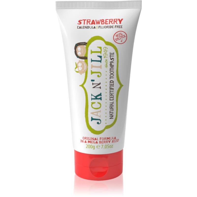 Jack N’ Jill Mega Berry naturalna pasta do zębów dla dzieci 200 g