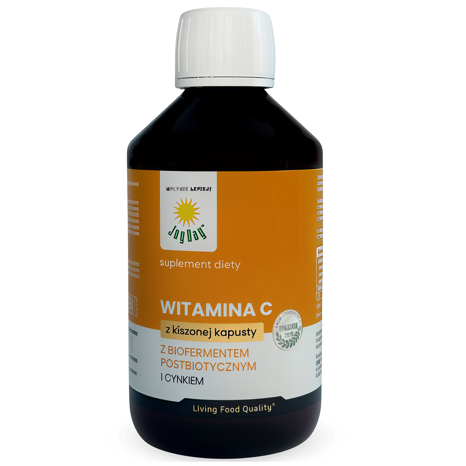 Joy Day Witamina C w płynie z biofermentem postbiotycznym, 300 ml