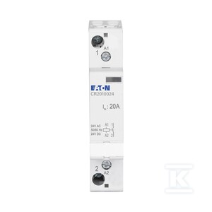 Eaton Stycznik instalacyjny, 20A, 24V AC/DC, 1NO CR2010024