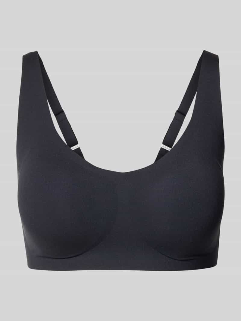 Biustonosz z regulowanymi ramiączkami