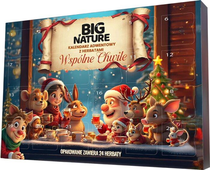 Big Nature Kalendarz adwentowy z herbatami Wspólne Chwile 157.5 g - herbata