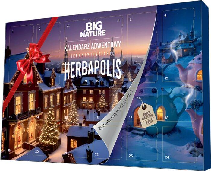 Big Nature Kalendarz adwentowy z herbatami Herbapolis 157.5 g - herbata