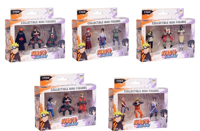 Naruto Shippuden fig.3pack mix Nsh2021 11644 - figurka