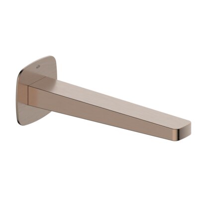 Wylewka wannowa KFA ARMATURA Malaga 836-007-34 Szczotkowane różowe złoto