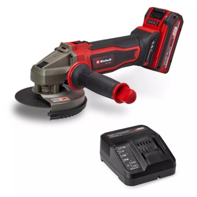 EINHELL Szlifierka kątowa akumulatorowa TE-AG 18/125-2 Li (1 x 4,0 Ah)