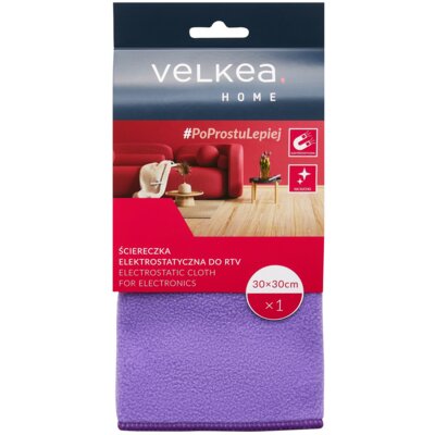 Ściereczka VELKEA 75223 30 x 30 cm Fioletowy