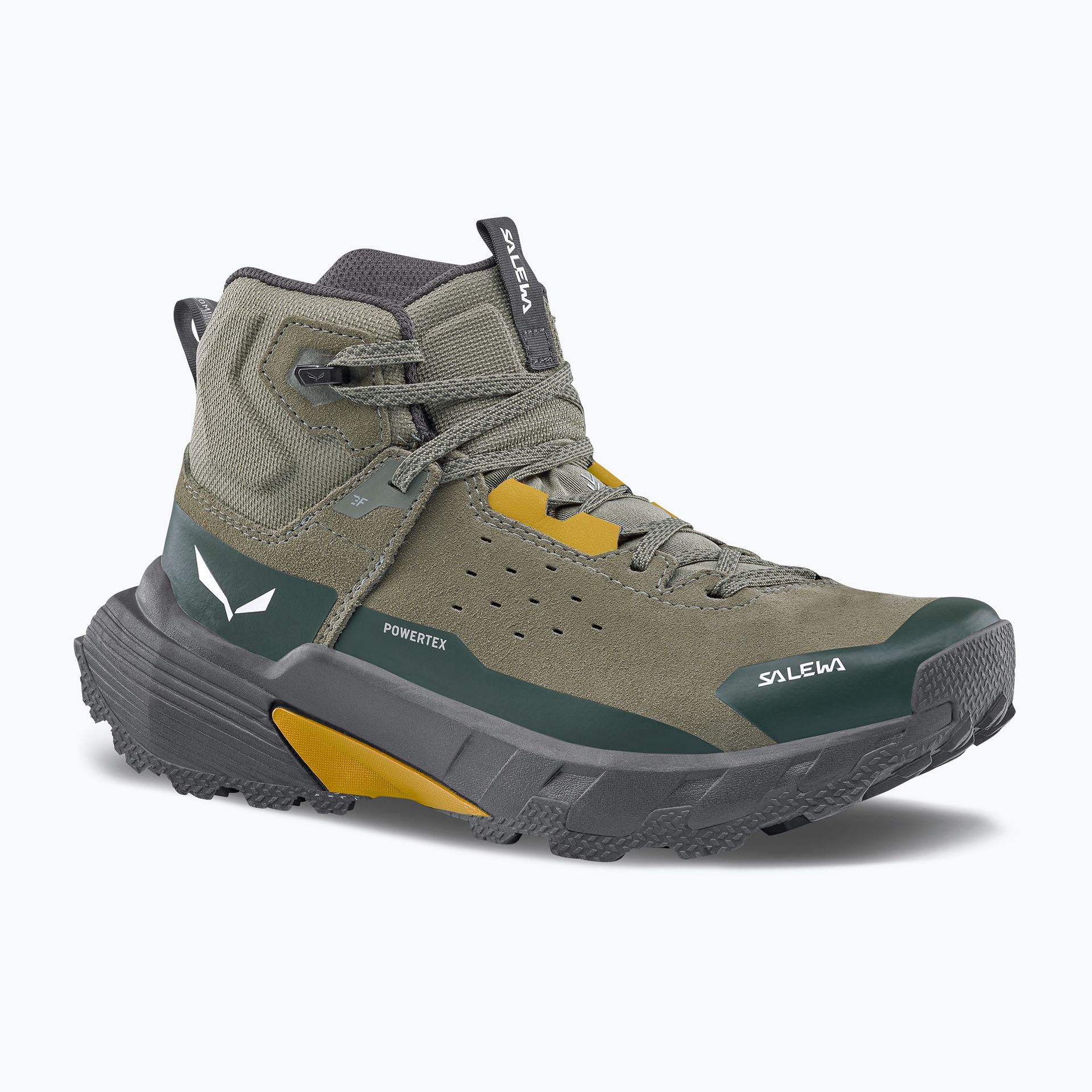 Buty męskie Salewa Pedroc 2 Leather Mid Ptx M Rozmiar butów (UE): 43 / Kolor: zielony