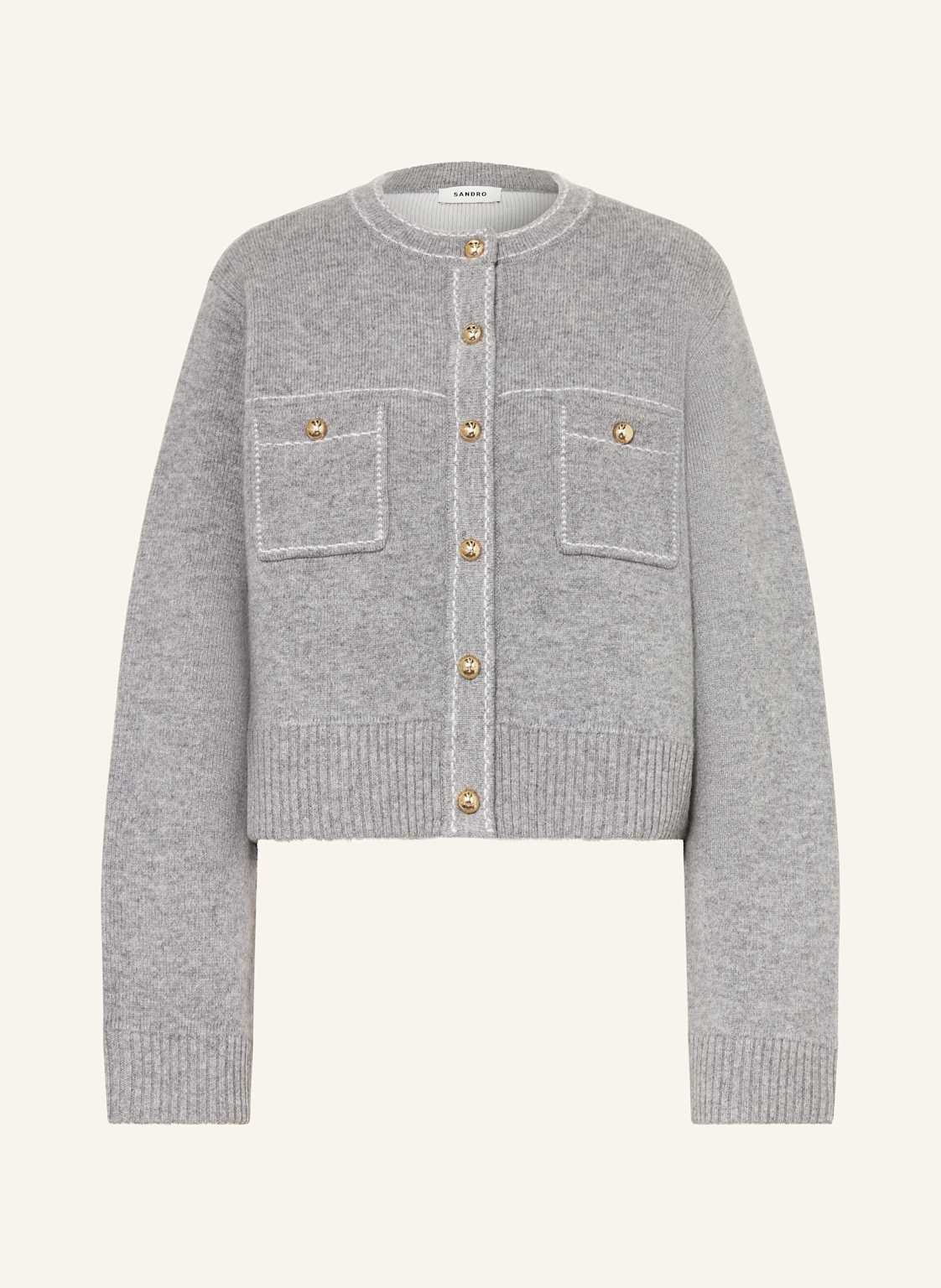 Sandro Kardigan grau