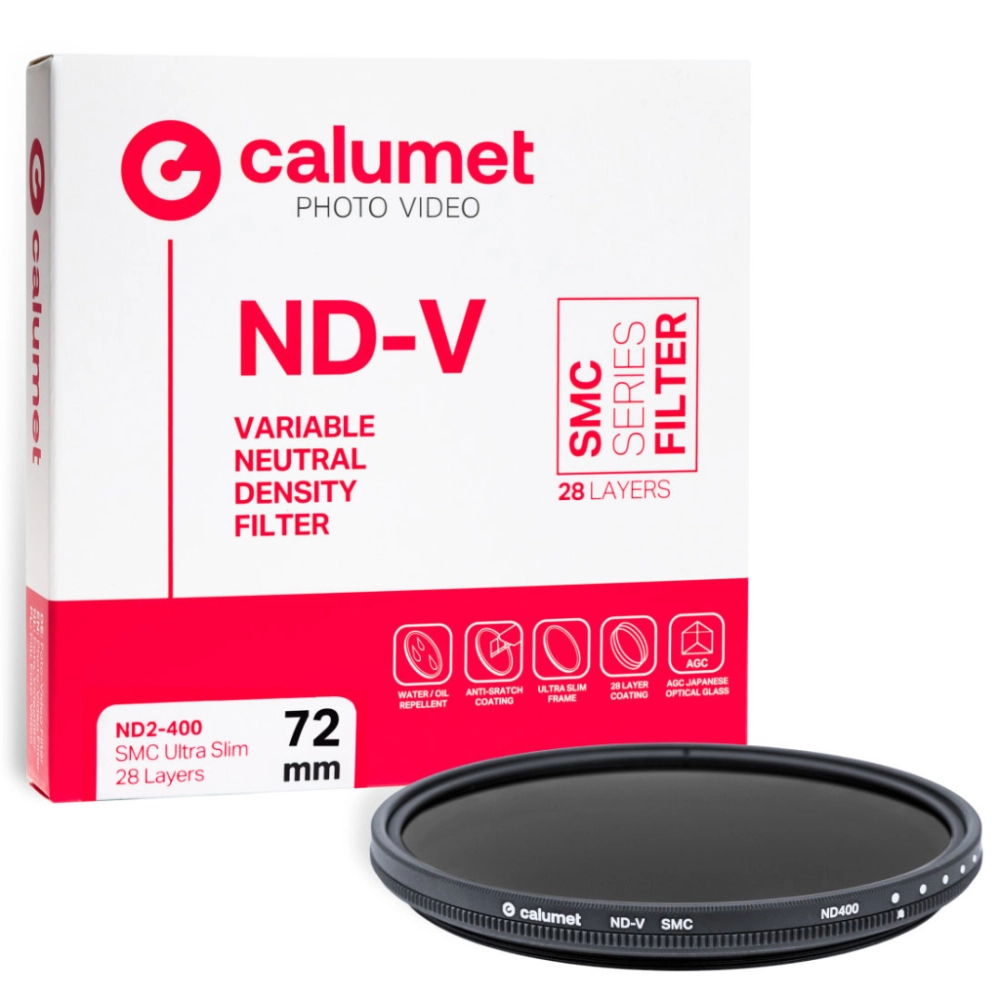 Calumet Variable ND2-400 SMC 72 mm Ultra Slim 28 Layers - Kup za 270 zł (taniej o 10 %) wpisując w koszyku kod: CALUMET10BRAVO