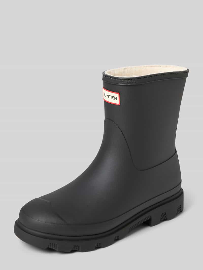 Kozaki z detalem z logo