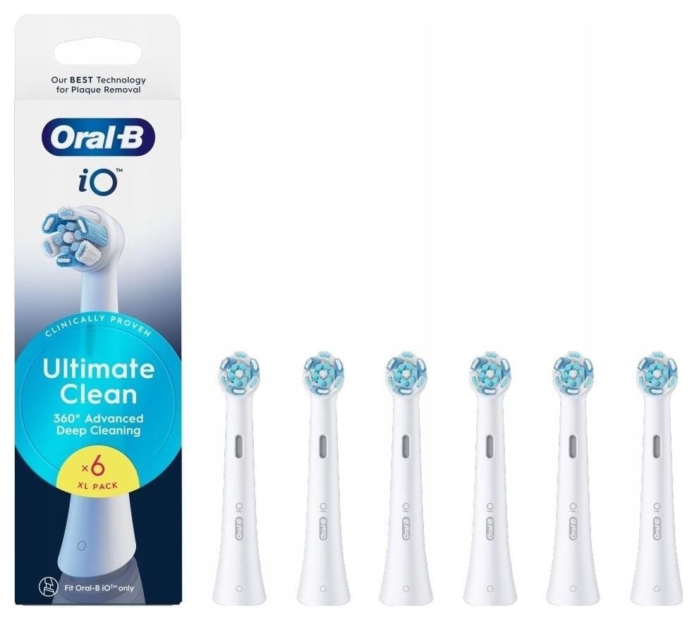 Oral-B iO Ultimate Clean EB6 6 szt. biały