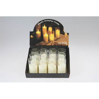 Świeca LED 5x12,5cm