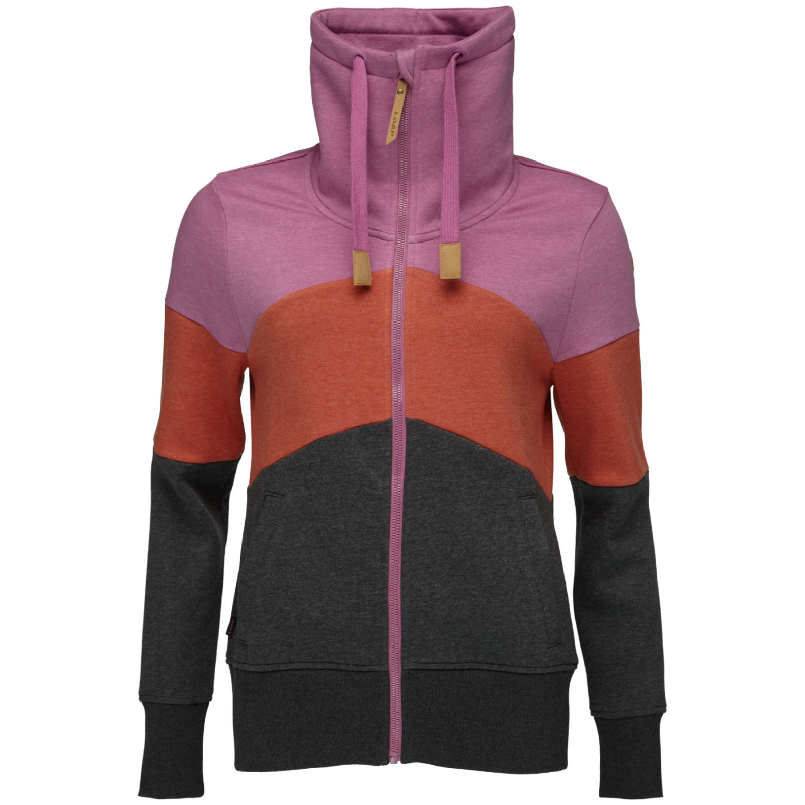 Bluza damska Loap Ebveta Rozmiar: M / Kolor: różówy/szary