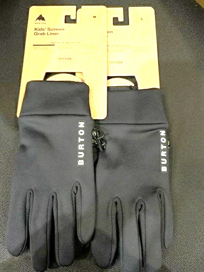 rękawiczki ęce BURTON K SCREEN GRAB LINER TRUE BLACK