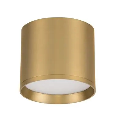 Nowoczesna tubka sufitowa RINVELA LE45503 LED 10W 3000K złota