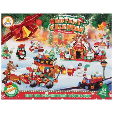 Klocki Konstrukcyjne. Kalendarz Adwentowy