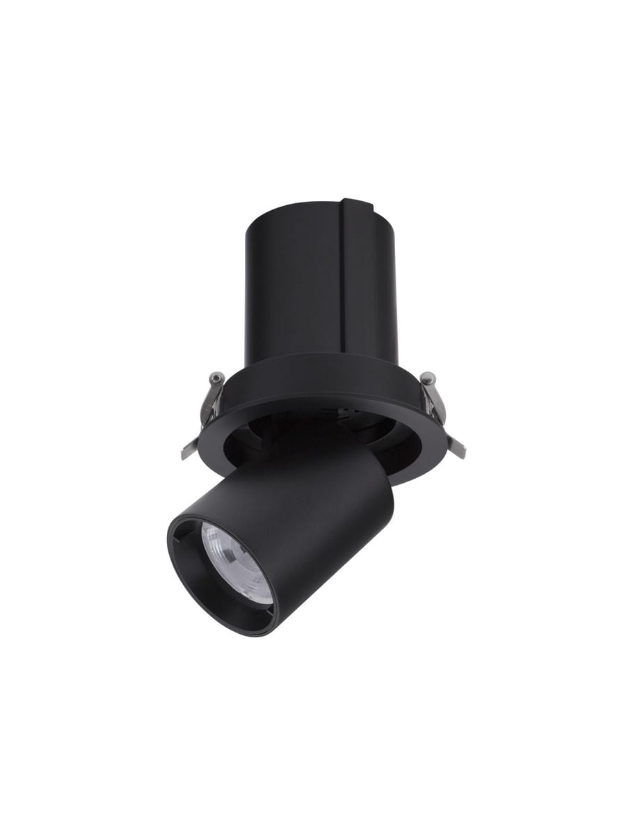 ACALAPA LE61606 Lampa natynkowa cylindryczna aluminiowa czarna