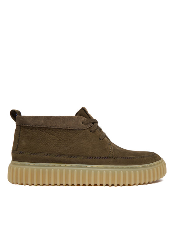 Clarks Trzewiki Torhill LaceHi 26183474 Khaki