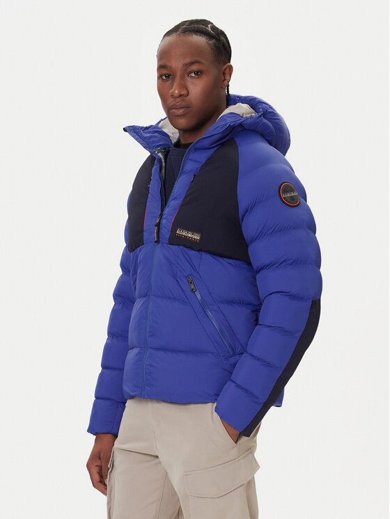 Napapijri Kurtka zimowa Moesa NP0A4I1R Niebieski Regular Fit