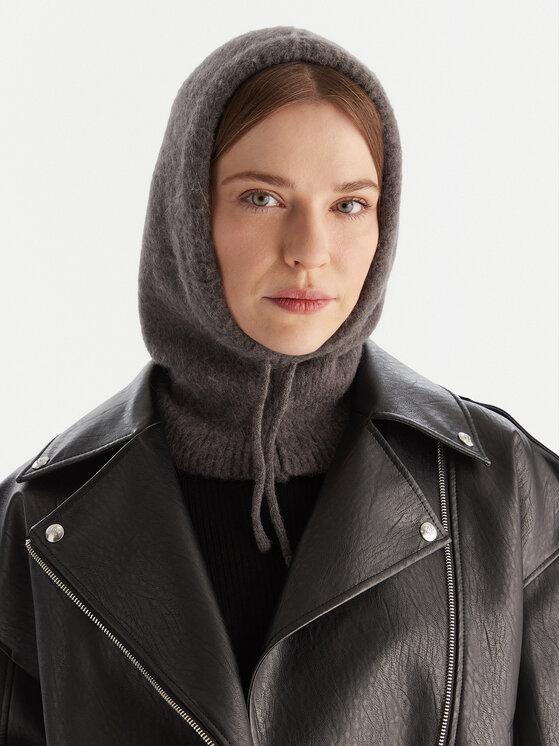 Calvin Klein Kominiarka Emblem Brushed LV04D8068G Szary