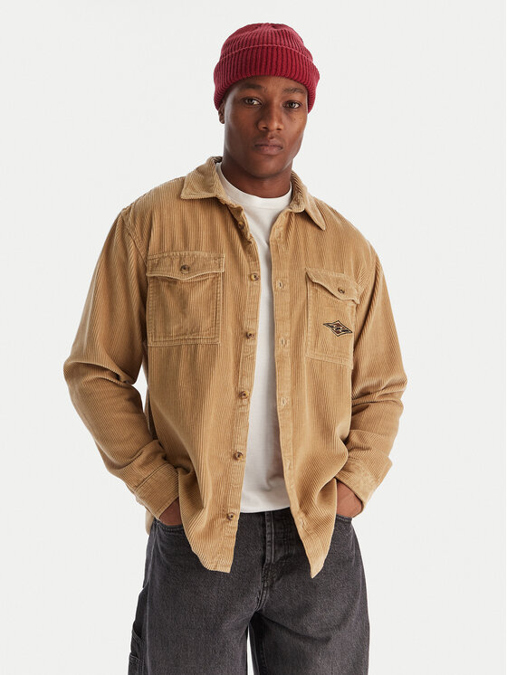 Billabong Koszula Bong Days EBYWT03015 Khaki Regular Fit