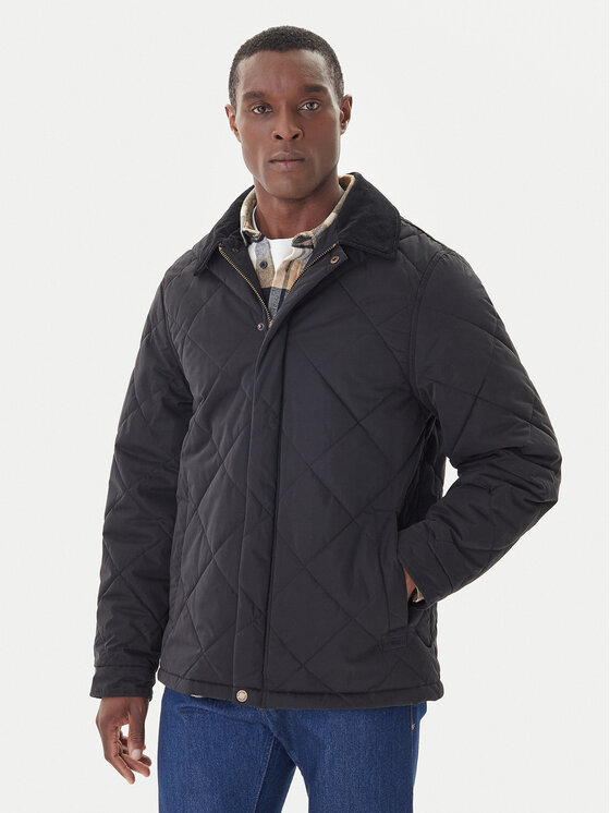 Hunter Kurtka przejściowa Ardwell HARM0003252 Czarny Regular Fit