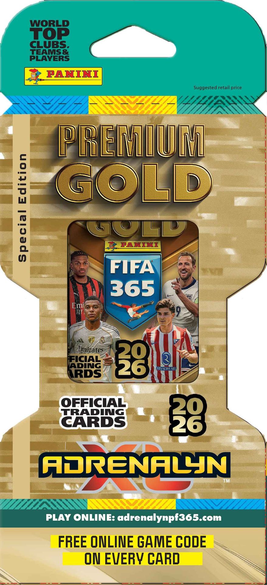 Saszetka Premium Gold Fifa 365 Adrenalyn Xl 2026 - figurka