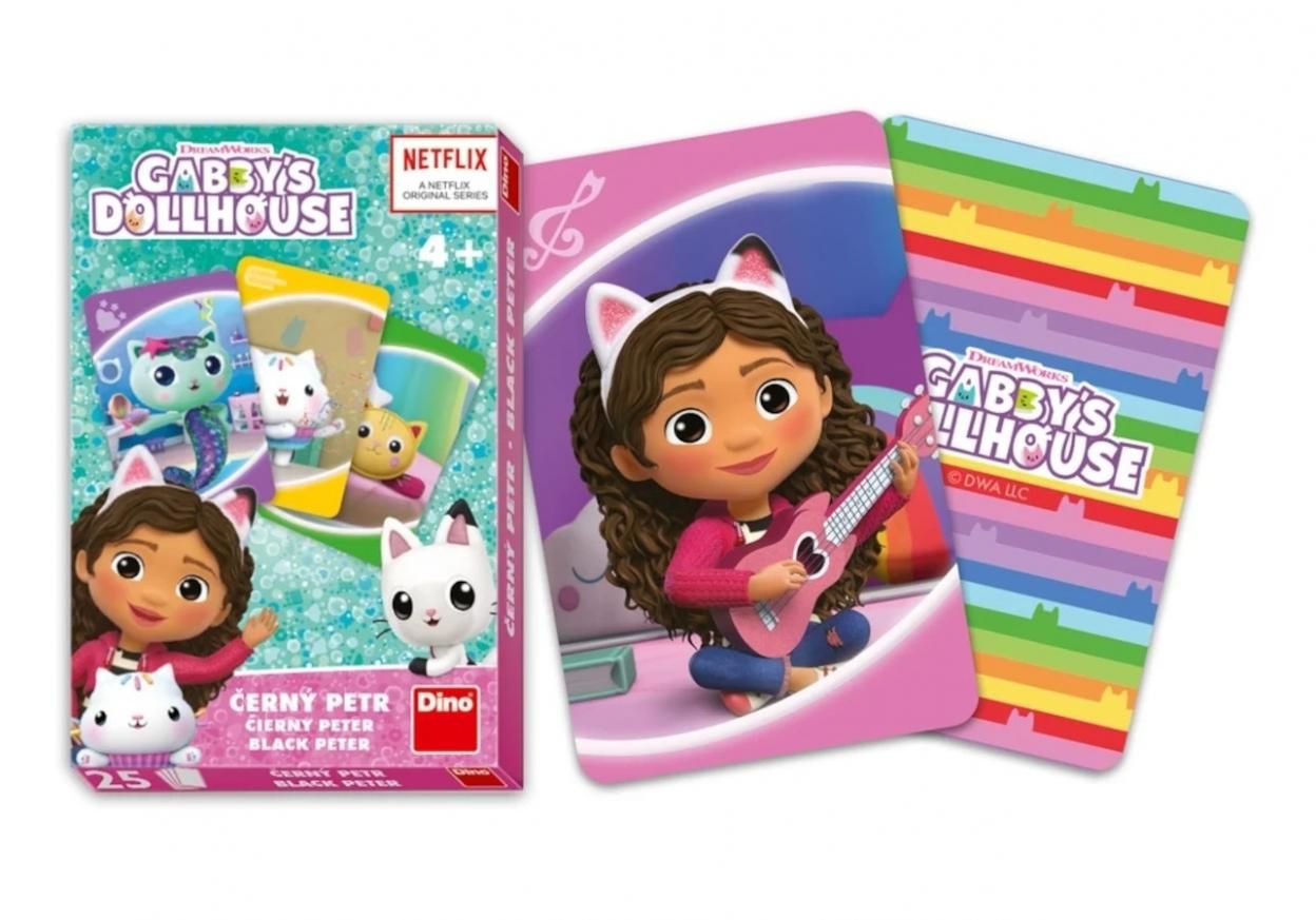 Karty Czarny Piotruś - Koci Domek Gabi Dino Toys - gra
