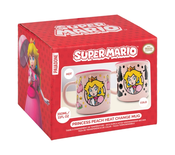 Paladone Super Mario Termoaktywny Księżniczka Peach