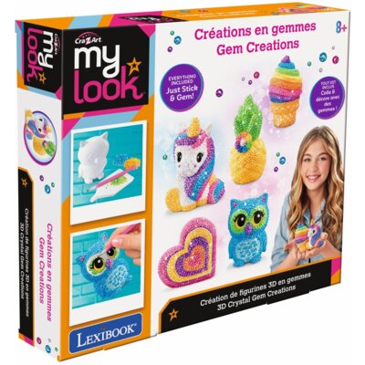 Zestaw kreatywny CRA-Z-ART My Look 3D Kryształowe twory z kamieni CRSS4