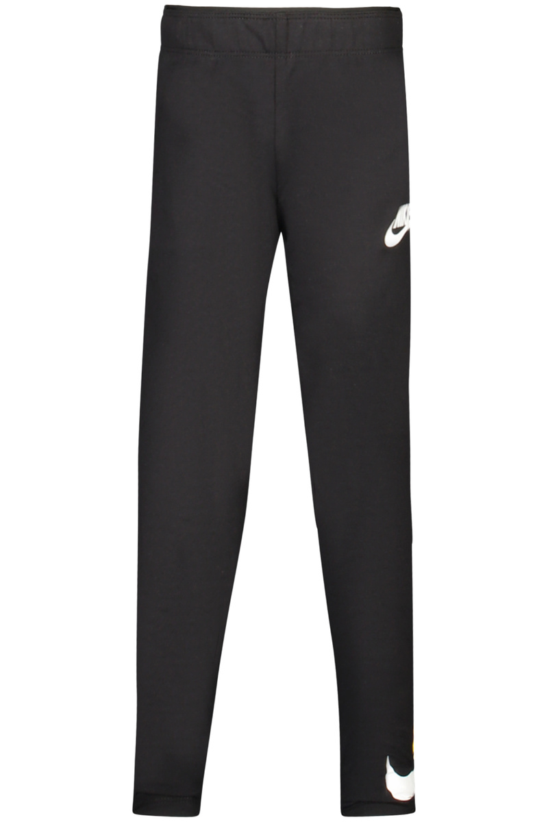 Czarne legginsy Nike dla dziewcząt
